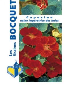 Graines de Capucine naine Impératrice des Indes - Tropaeolum majus