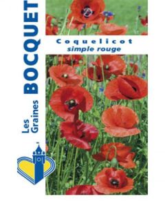 Graines de Coquelicot rouge - Pavot des moissons