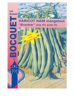 Haricot nain mangetout 'Braimar'