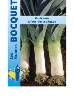 Poireau 'Bleu de Solaise'