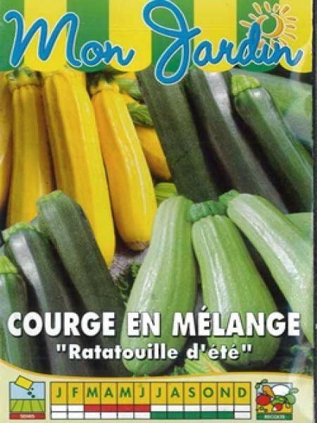 Courgette Ratatouille d'été en mélange