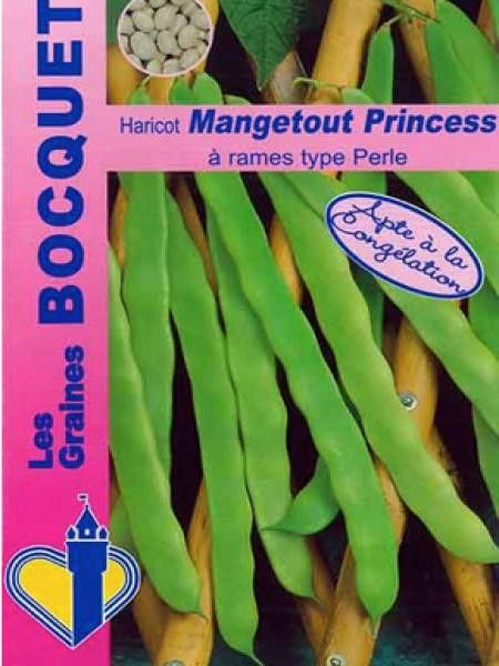 Haricot à rames type perle 'Princess'