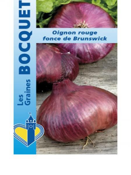Oignon rouge foncé 'de Brunswick'