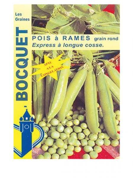 Pois à rames 'Express à longue cosse'
